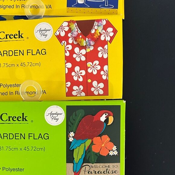 Meadow Creek summer Garden Flags Set - Picture 3 of 4